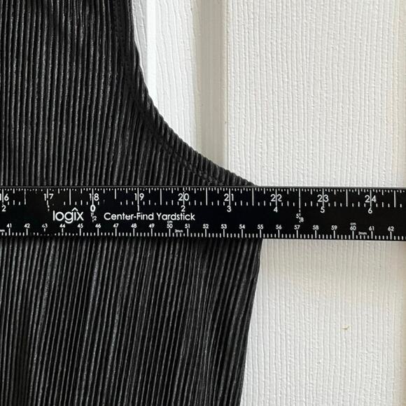 Antthony 2 Piece Black Sleeveless Sharkbite Hem Tunic & Pant Set Plus Size 2X - Picture 6 of 15